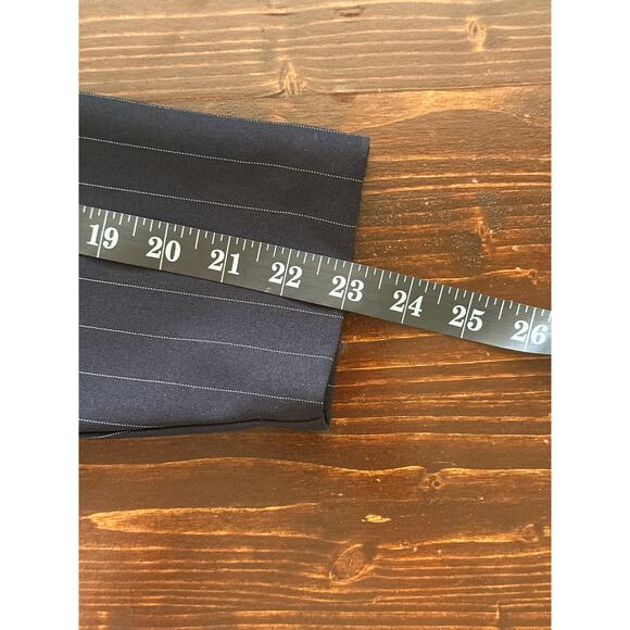 VTG BFA Classics Dress Suit 12P Navy Pinstriped Power Suit Girl Boss Business - Picture 16 of 16